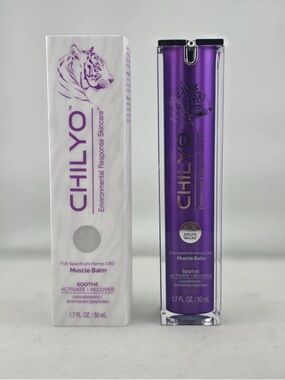 Chilyo  1.7 oz Muscle Balm ( soothe Activate + recover )
